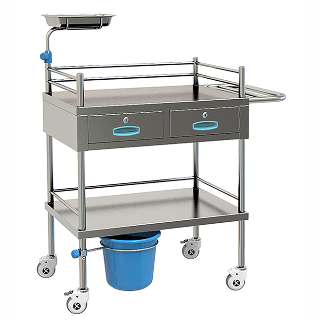SKH029 Chariot de traitement d'hôpital de prix bas